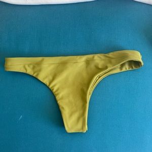 Benoa Swim dark green jade hanalei bikini bottoms